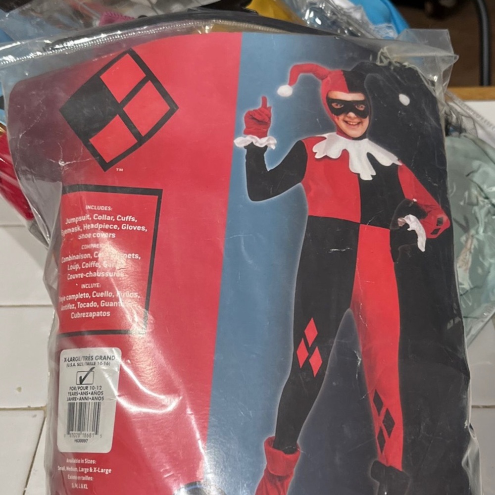 Youth Harley Quinn Costume